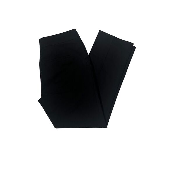 Ann Taylor Devin Fit Slim Tailored Ankle Pants in Black - Picture 6 of 7